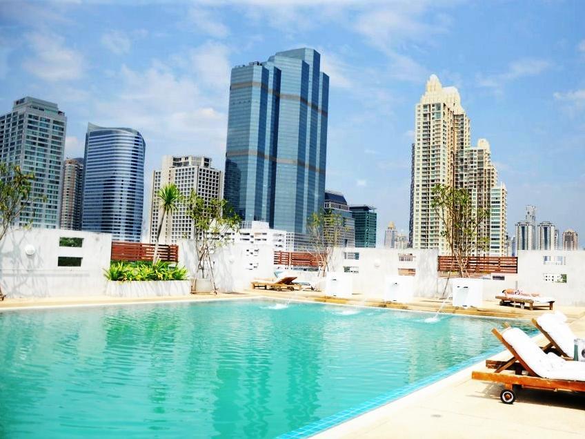Sathorn Grace Serviced residencia Bangkok Exterior foto