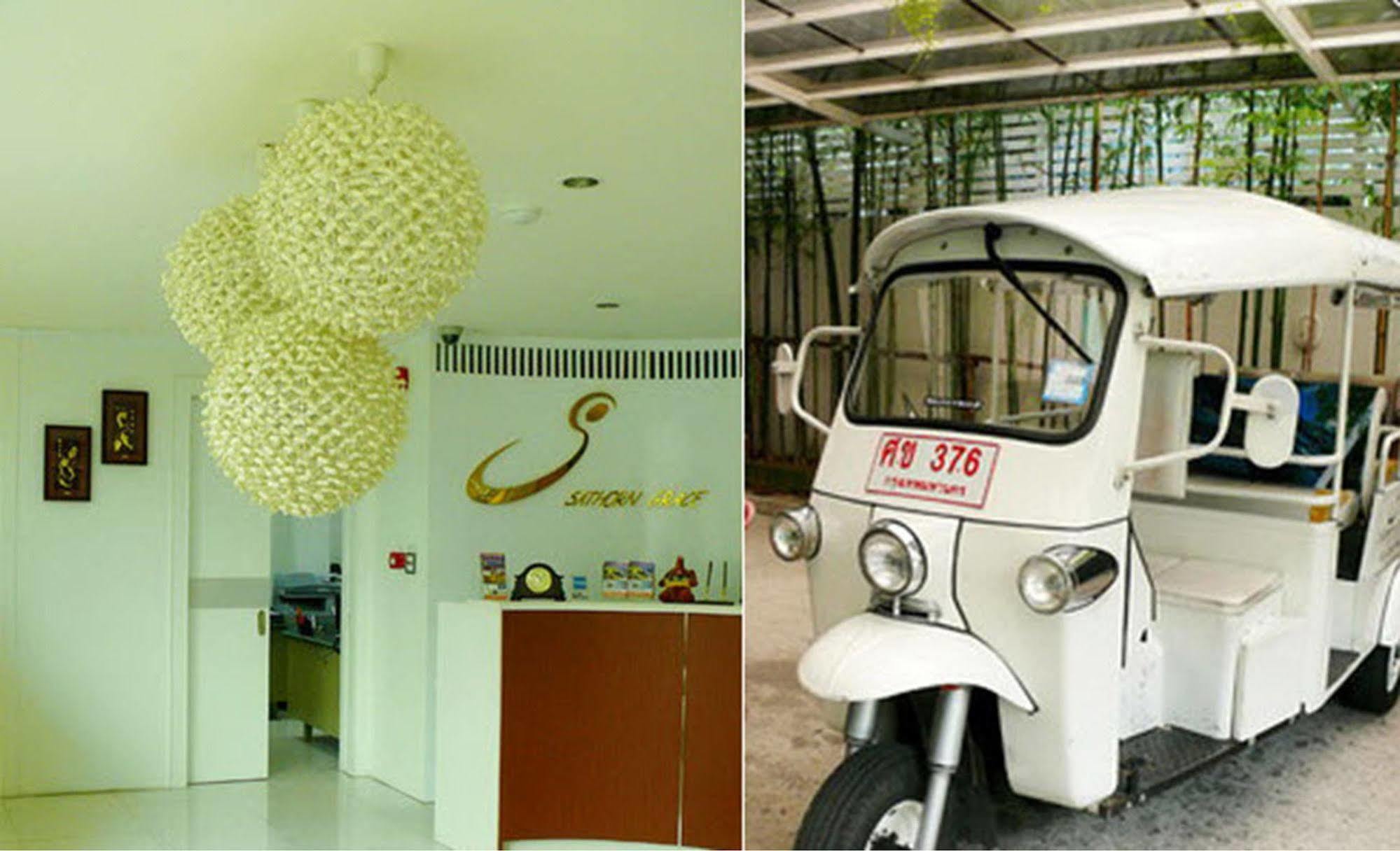 Sathorn Grace Serviced residencia Bangkok Exterior foto
